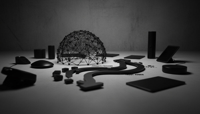 Detailed flowchart showing probate process versus trust administration timeline