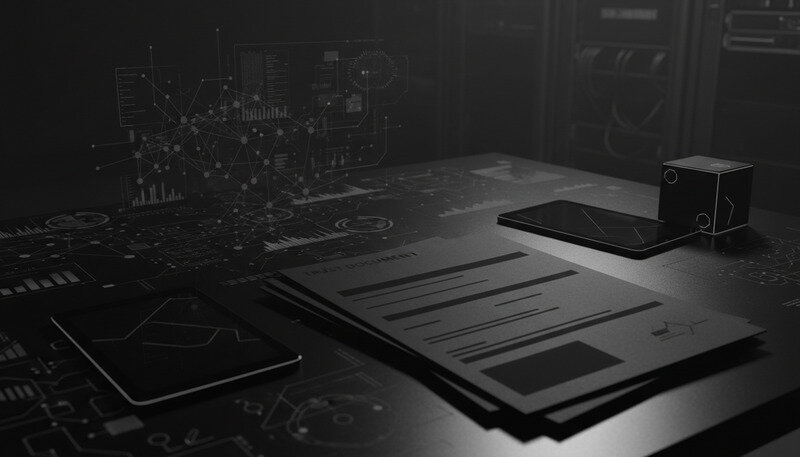 Trust document components laid out on a desk with legal annotations and highlighting key sections